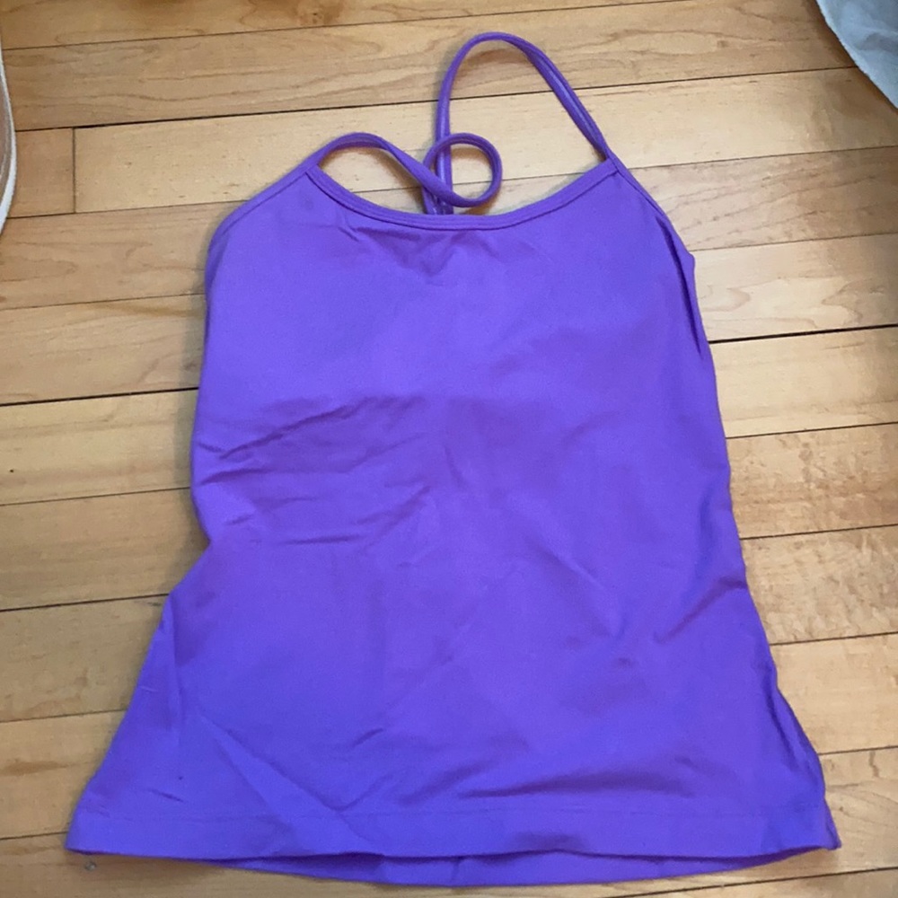 Lululemon Purple Power Y Back Tank